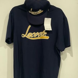 Lacoste T-shirt and brand new hat